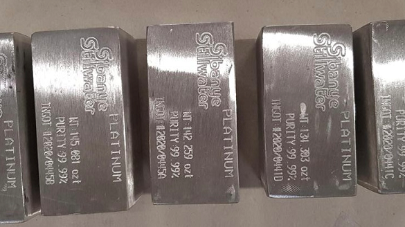 Platinum bars belonging to Golden Window users, vaulted in London. Source: Golden Window